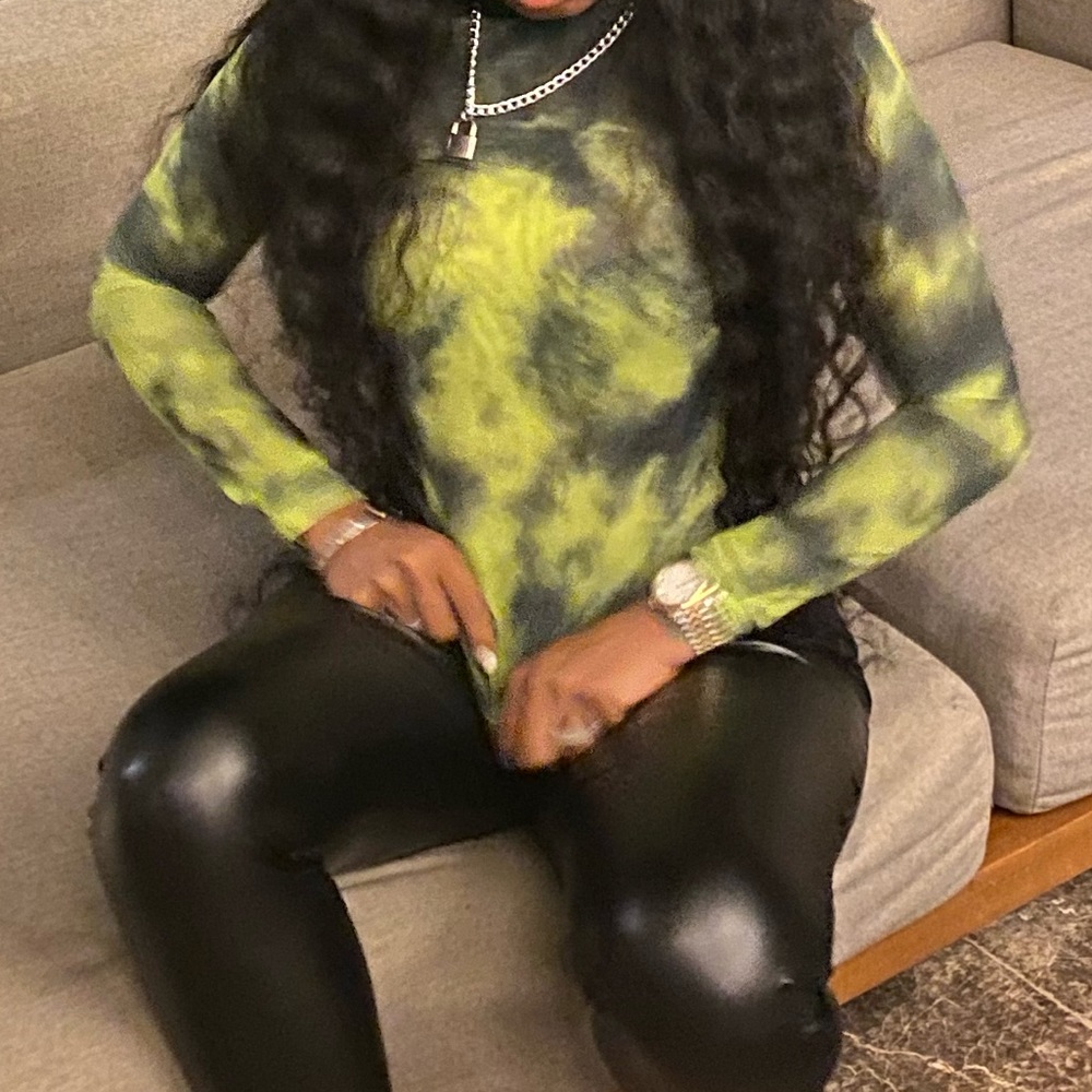 Tie Dye Long Sleeve Top